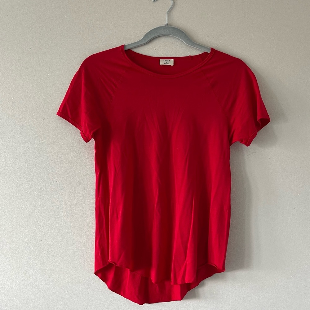 Aritzia: Wilfred Red t-shirt
